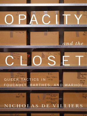 cover image of Opacity and the Closet